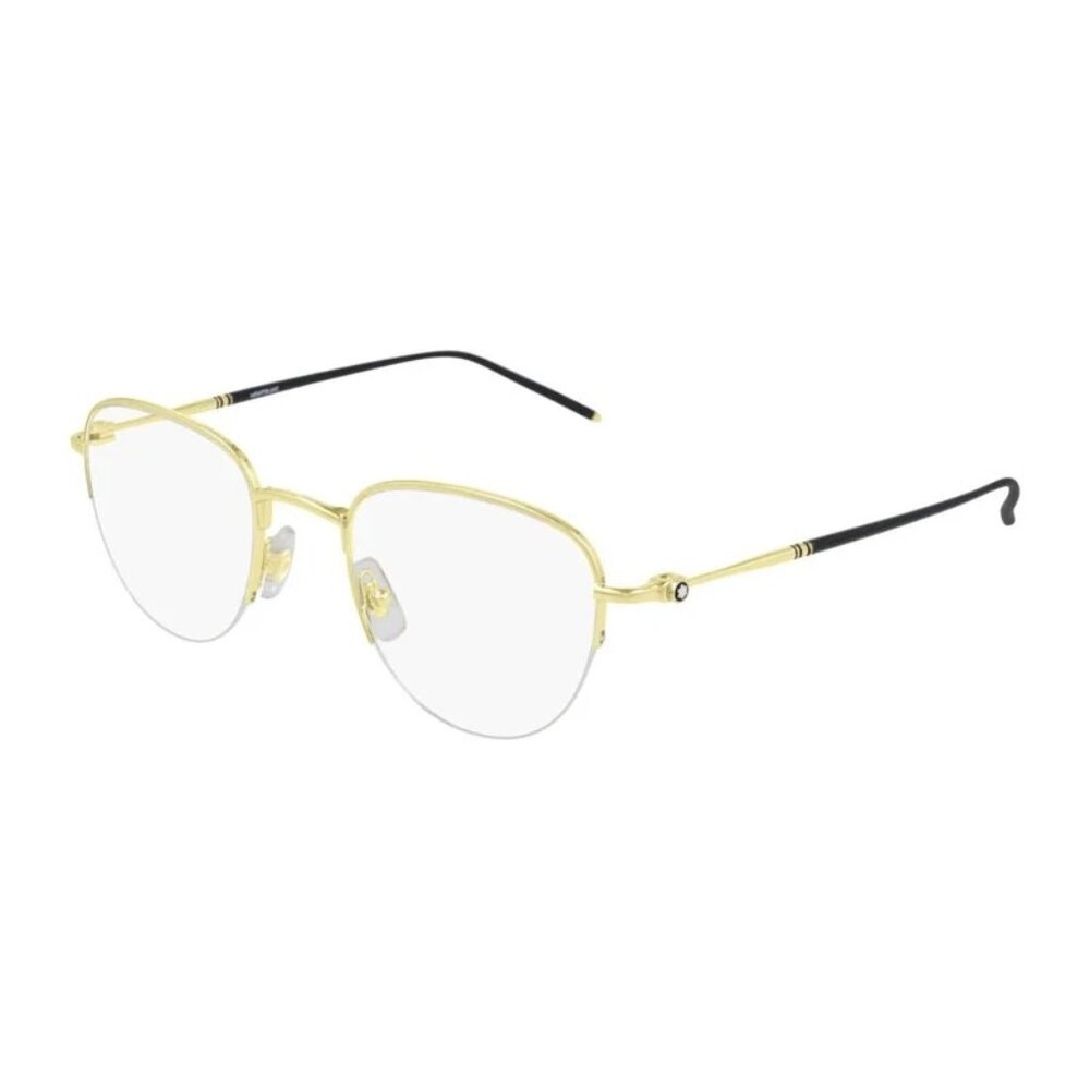 NEW  MONTBLANC EYEGLASSES GOLD MEN EYEWEAR MONTBLANC